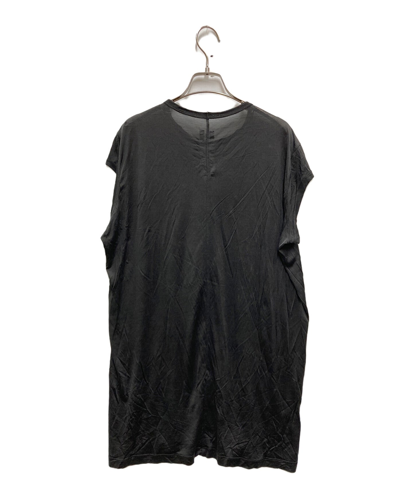 [Pre-owned] RICK OWENS Rayon silk long cut and sewn RP16S9211-JR