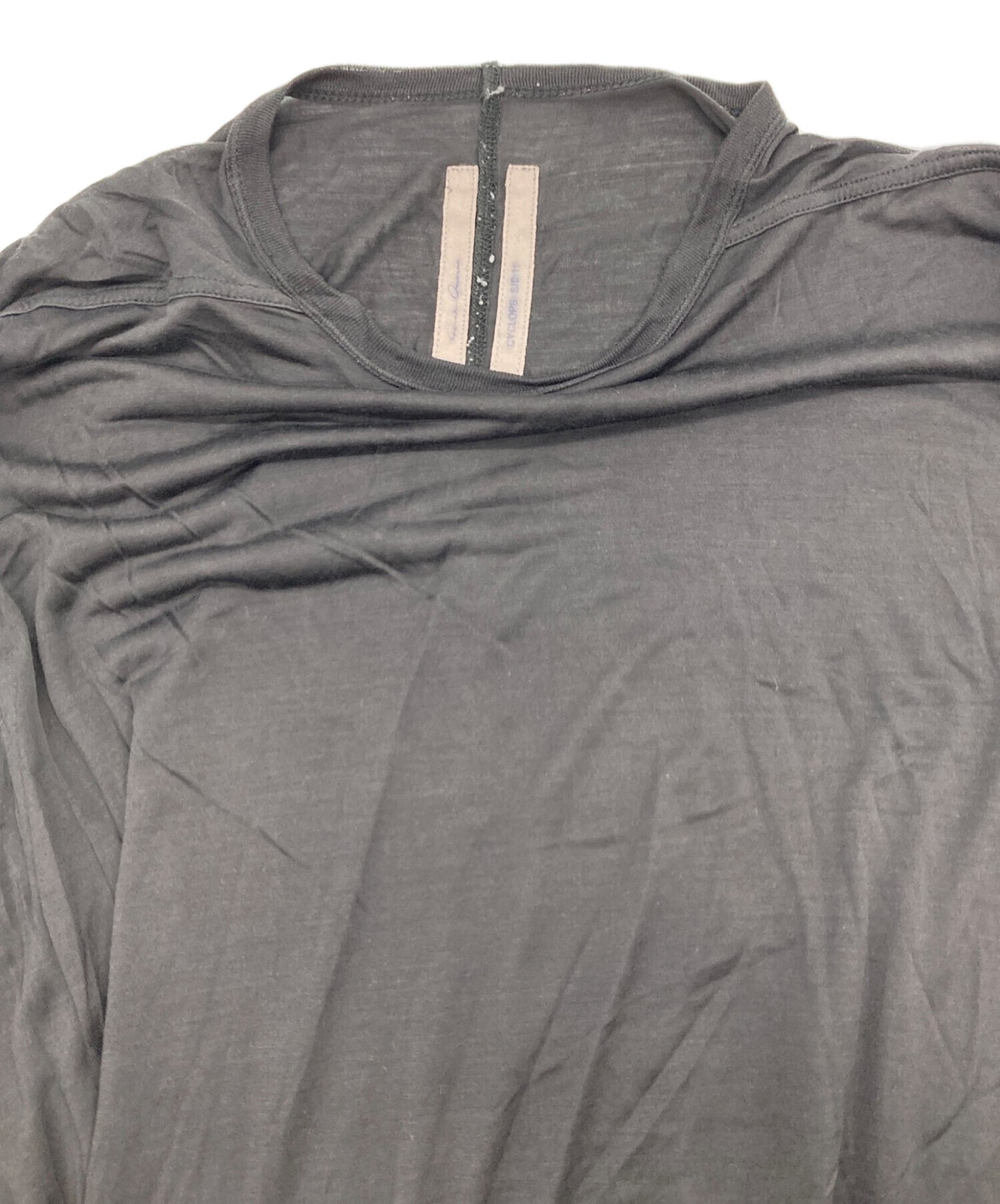 [Pre-owned] RICK OWENS Rayon silk long cut and sewn RP16S9211-JR