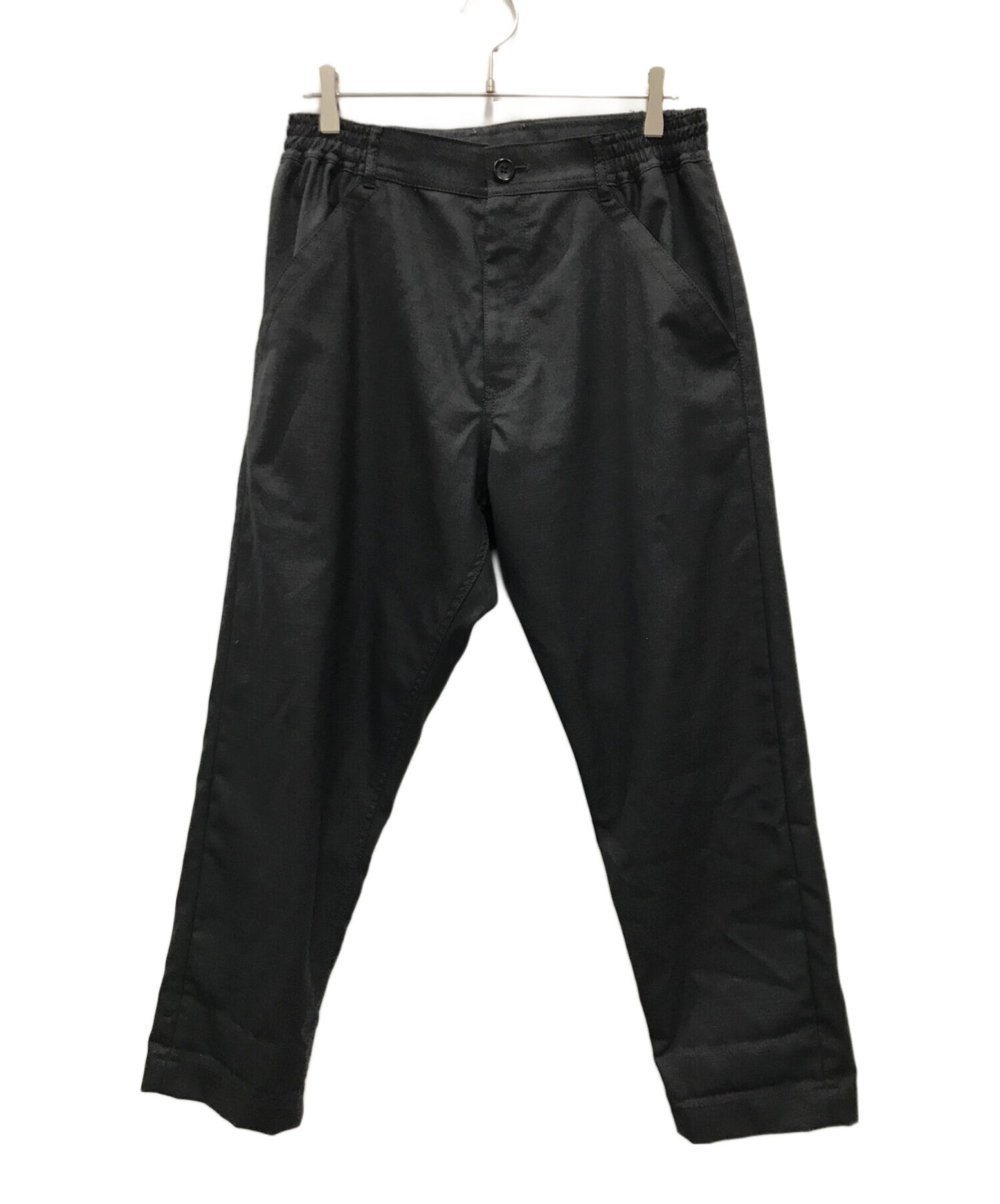 [Pre-owned] COMME des GARCONS HOMME DEUX Wool gabardine waist gathered pants DJ-P029