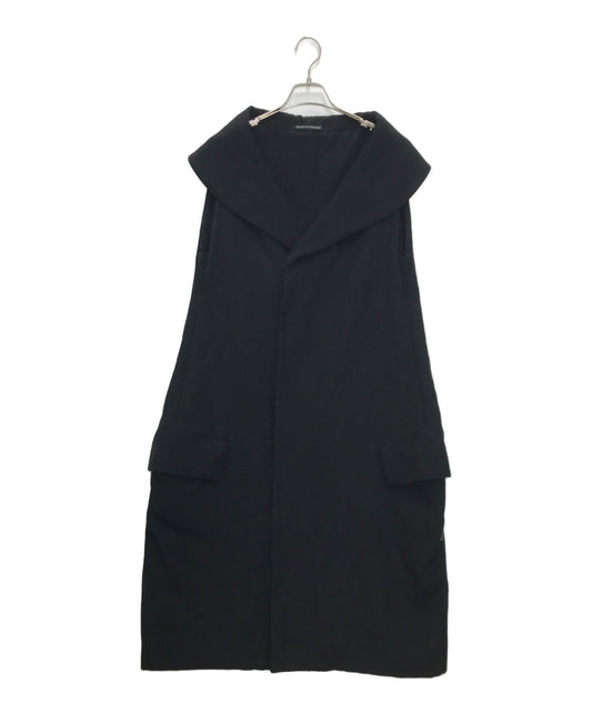 [Pre-owned] Y's Wool shawl collar sleeveless coat YH-D13-104