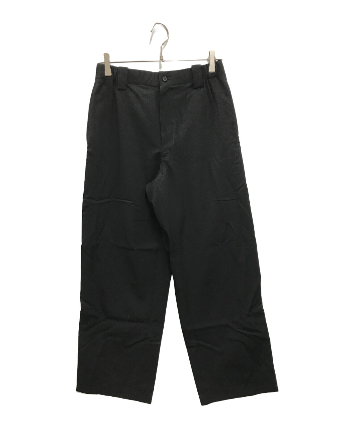 [Pre-owned] Y's Wool gaber wide pants MZ-P17-100