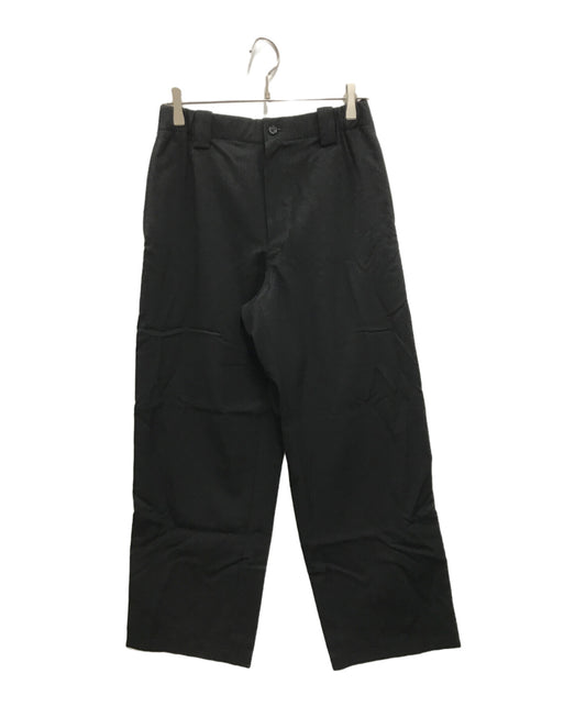 [Pre-owned] Y's Wool gaber wide pants MZ-P17-100