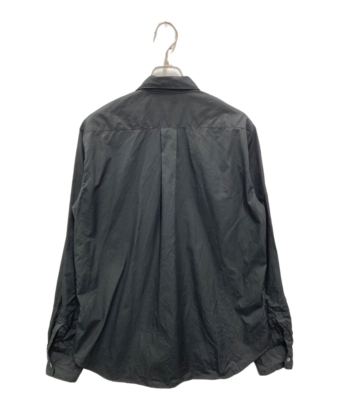 [Pre-owned] BLACK COMME des GARCONS Front design long sleeve shirt 1N-B001
