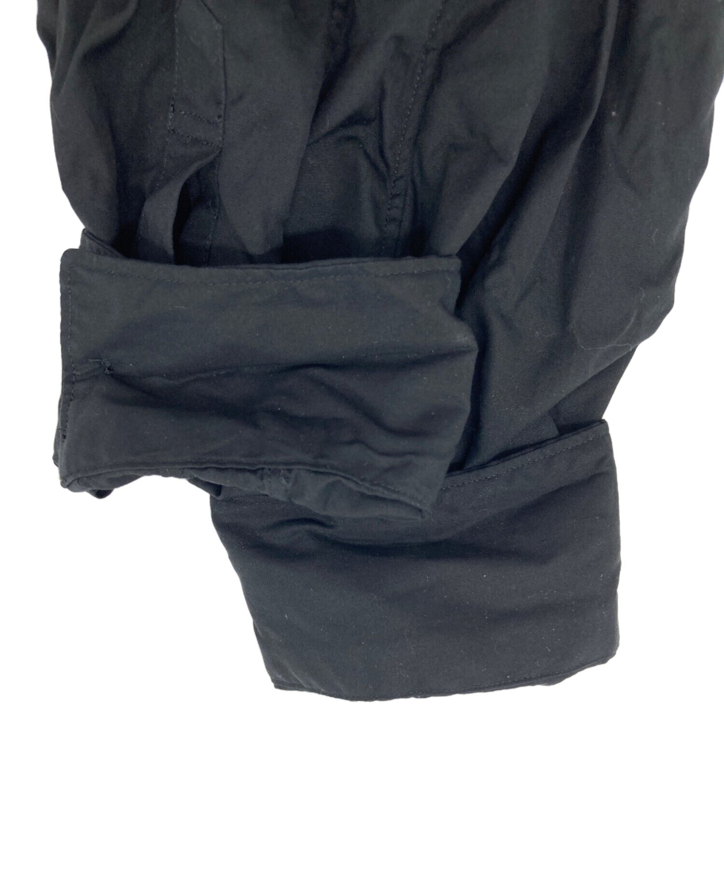 [Pre-owned] BLACK COMME des GARCONS Front design long sleeve shirt 1N-B001