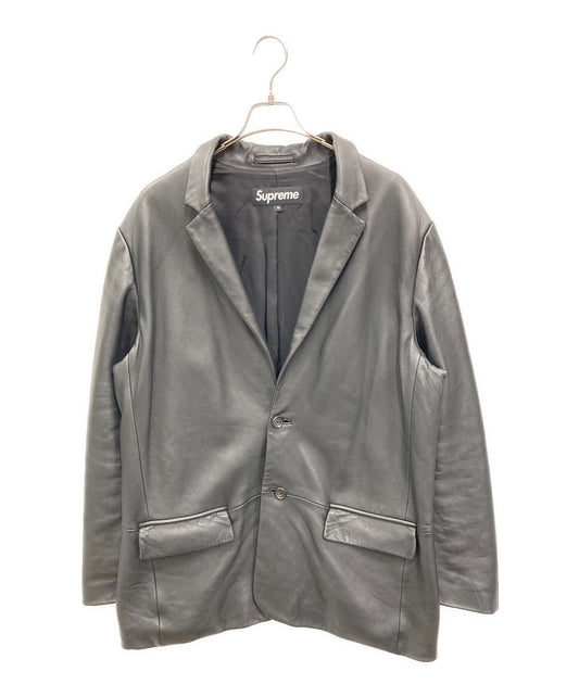 [Pre-owned] SUPREME Leather Blazer