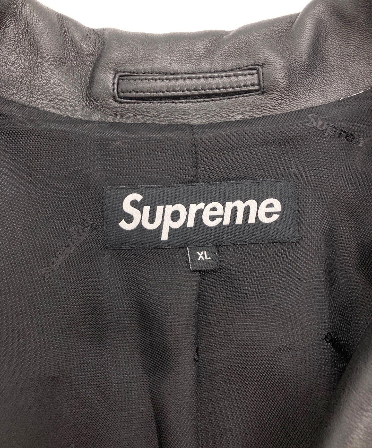 [Pre-owned] SUPREME Leather Blazer