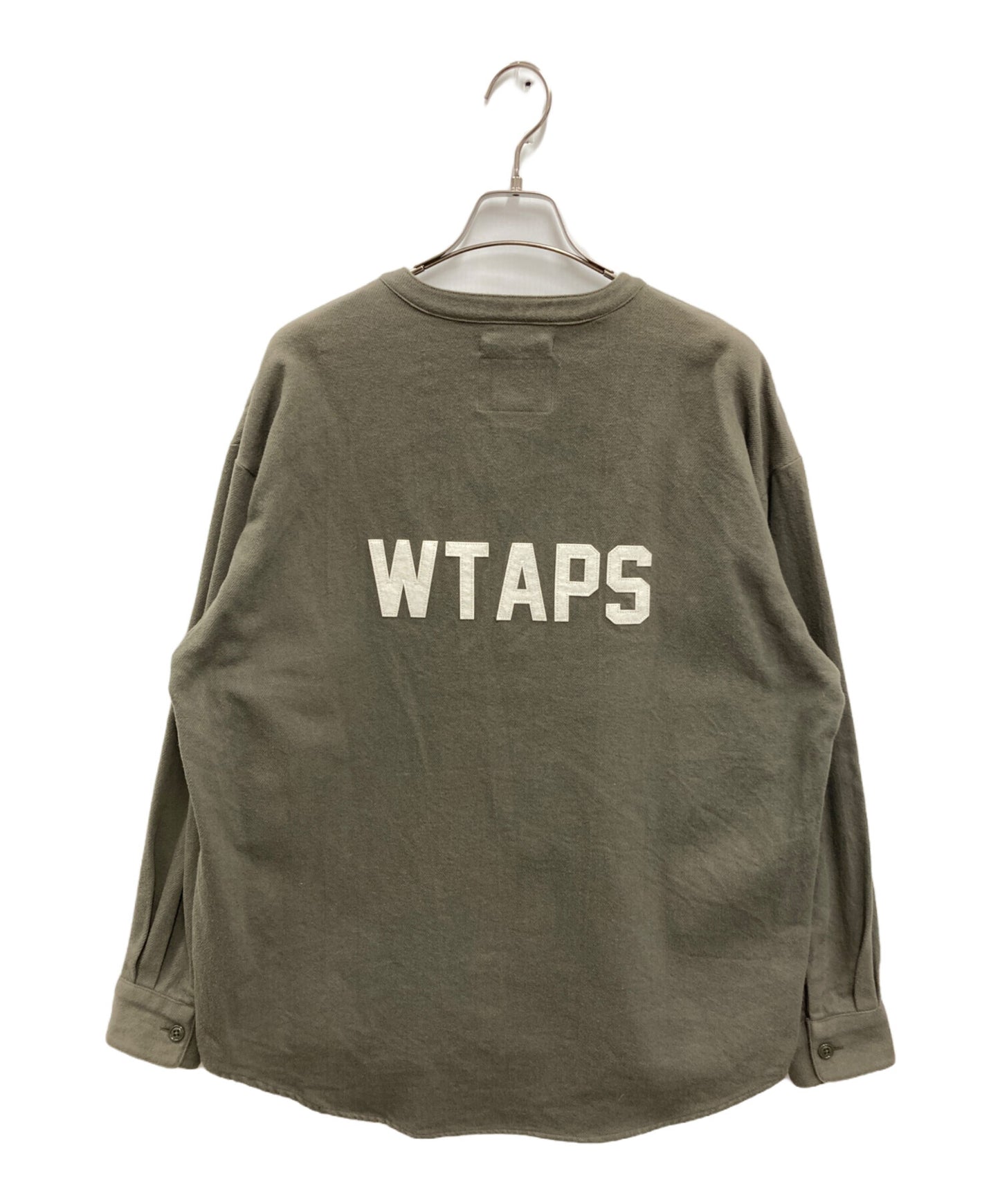[Pre-owned] WTAPS Ring Long Sleeve Shirt Flannel 212TQDT-SHM04