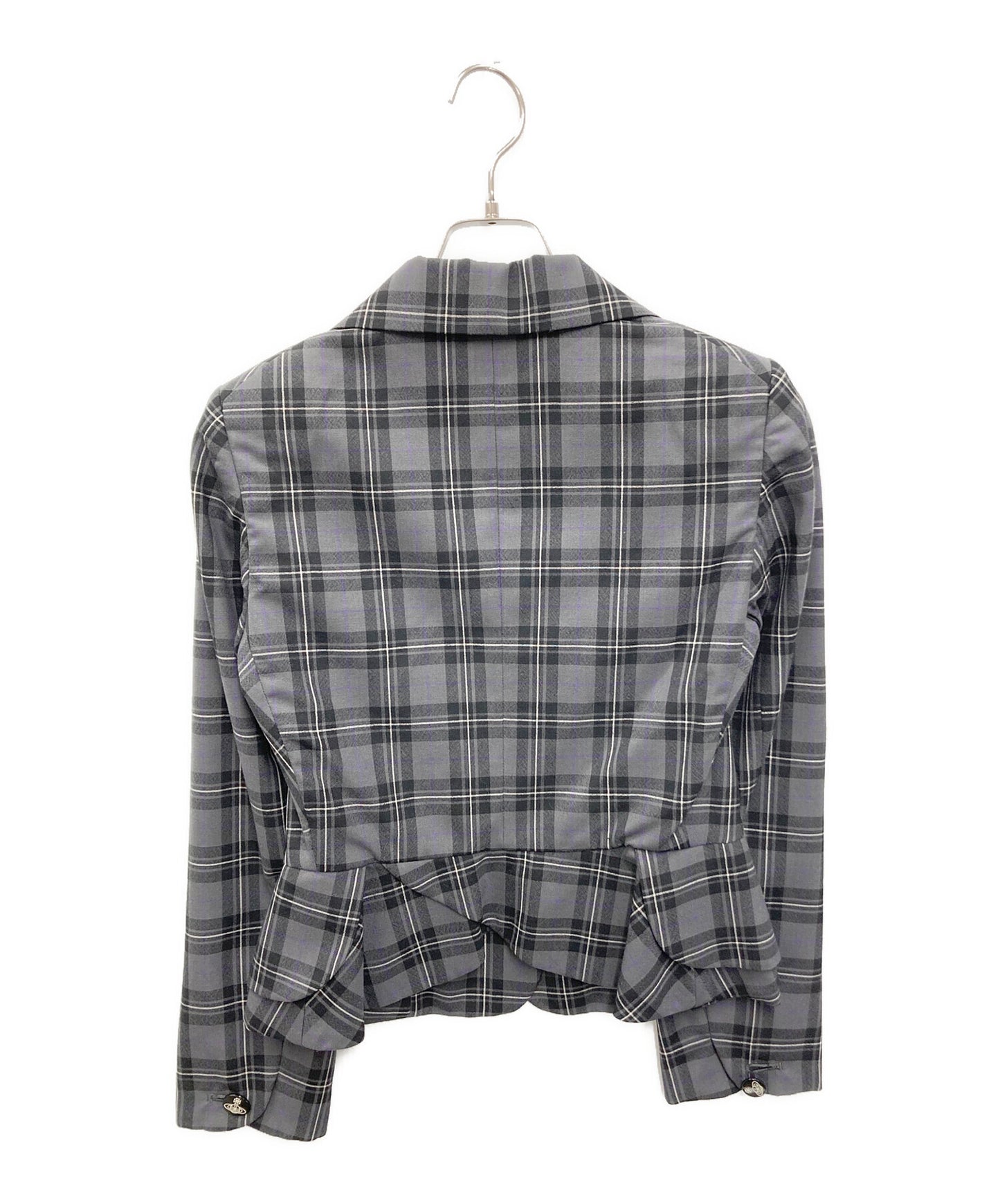 [Pre-owned] Vivienne Westwood RED LABEL Check Tailored Jacket 357-01-42005