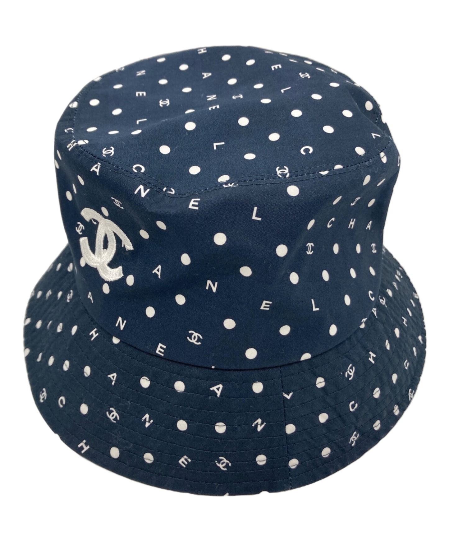 [Pre-owned] CHANEL Coco Mark Bucket Hat