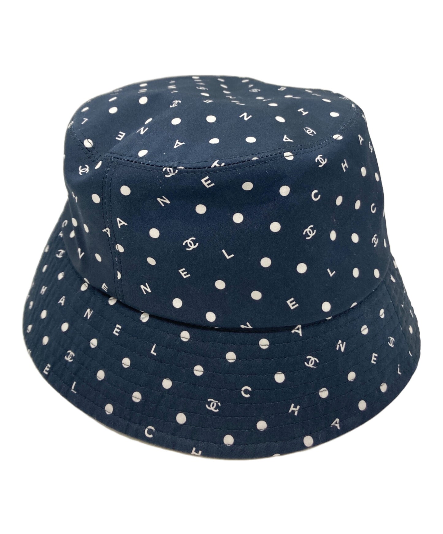 [Pre-owned] CHANEL Coco Mark Bucket Hat