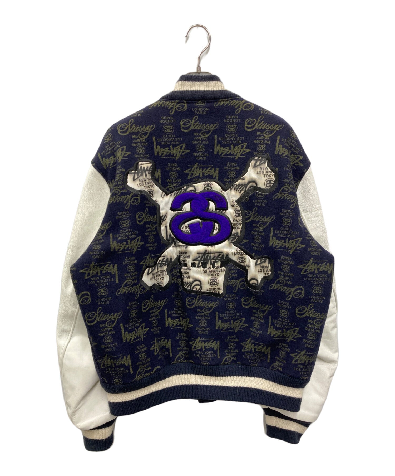 Old Stussy スタジャン　25th anniversary Pre-owned] stussy 25th Anniversary World Tour Stadium – Archive