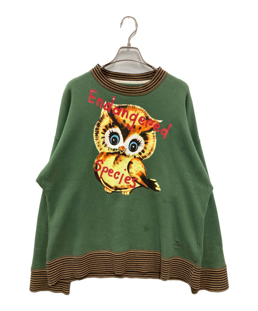 [Pre-owned] Vivienne Westwood Endangered Species Owl Sweatshirt