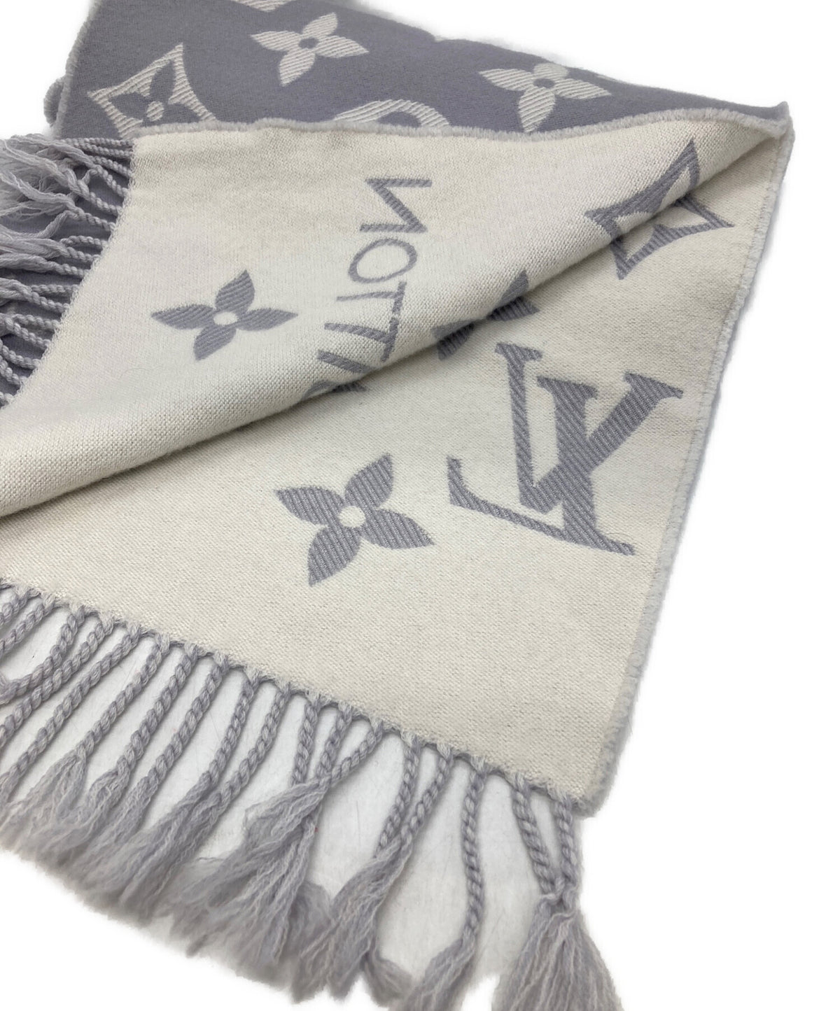 [Pre-owned] LOUIS VUITTON Muffler LV Escential M77727