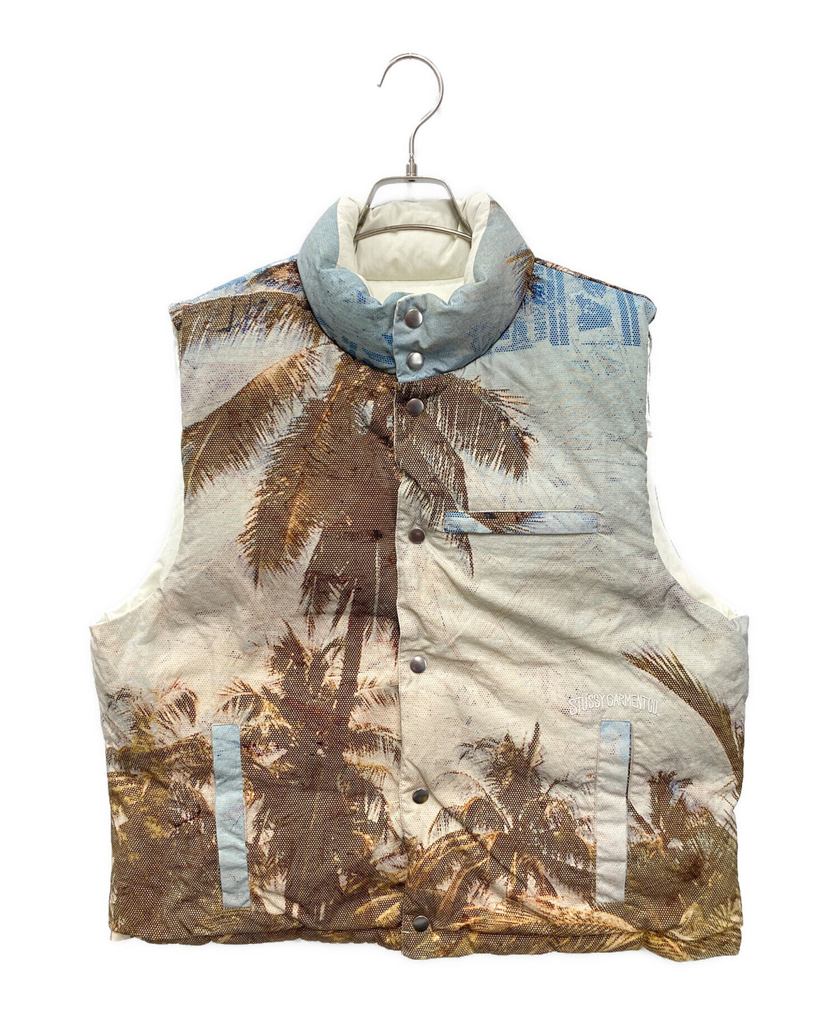 [Pre-owned] stussy Reversible Down Vest 115662