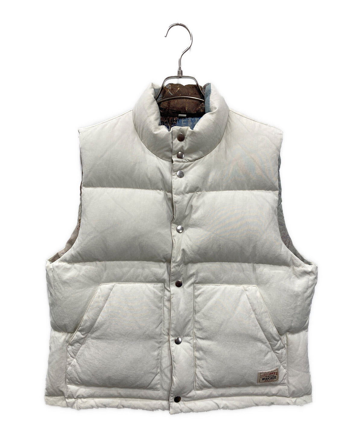 [Pre-owned] stussy Reversible Down Vest 115662