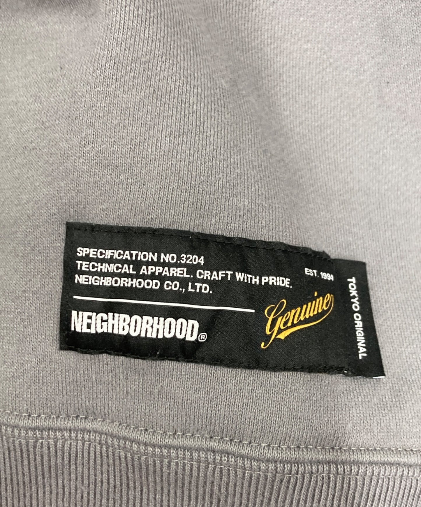 [Pre-owned] NEIGHBORHOOD Plain Sweatshirt Crew Neck Long Sleeve 252uwnh-csm04