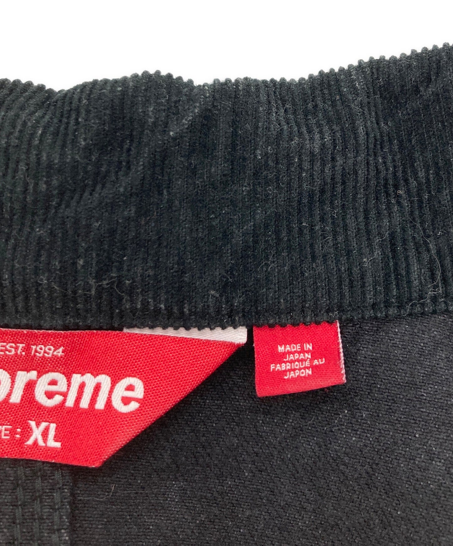 [Pre-owned] SUPREME Distressed Selvedge Trucker