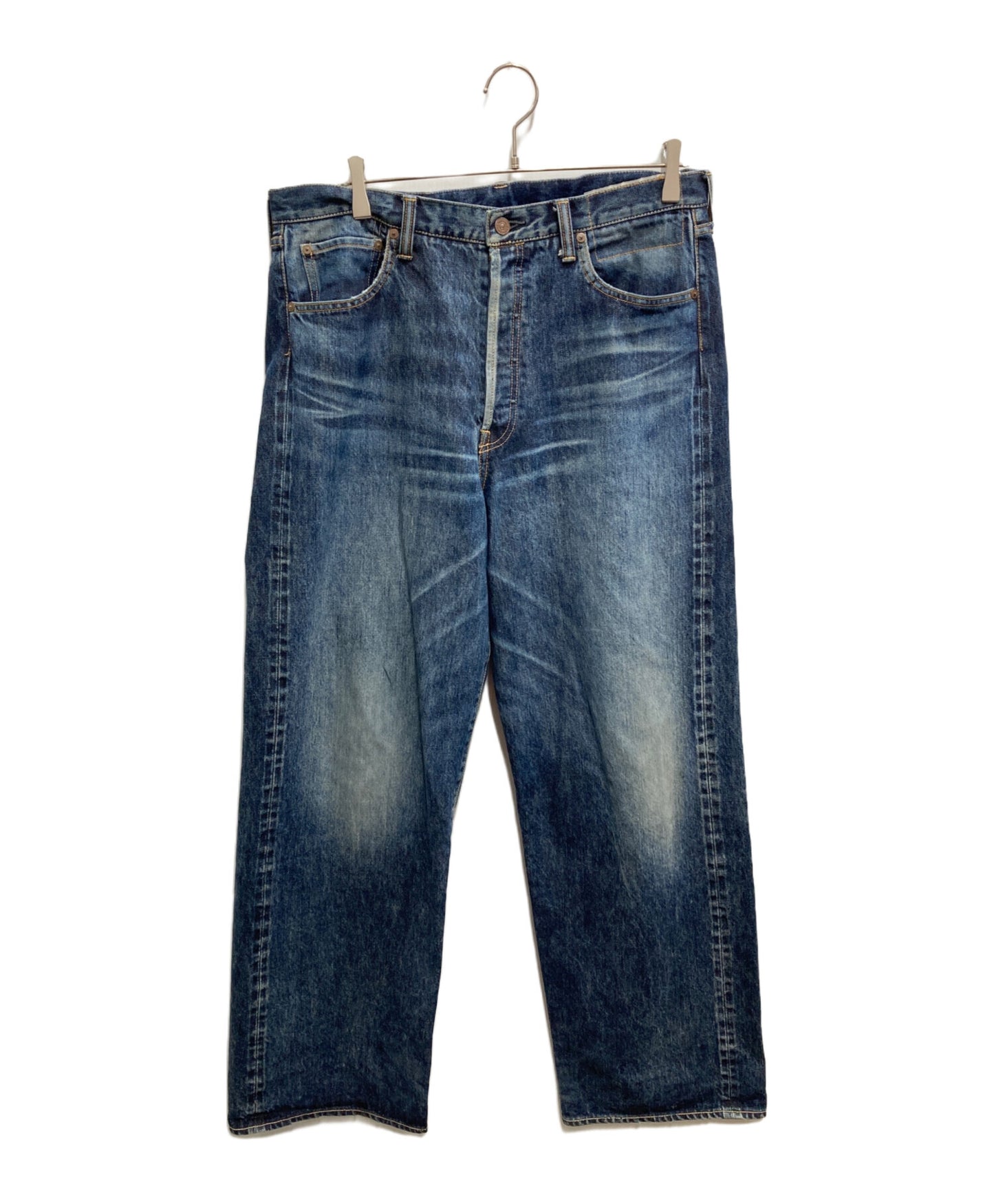 [Pre-owned] VISVIM SOCIAL SCULPTURE 01 EX WD DAMAGED-42 Social Sculpture 01 Extra Wide Damaged 42 0125105005010