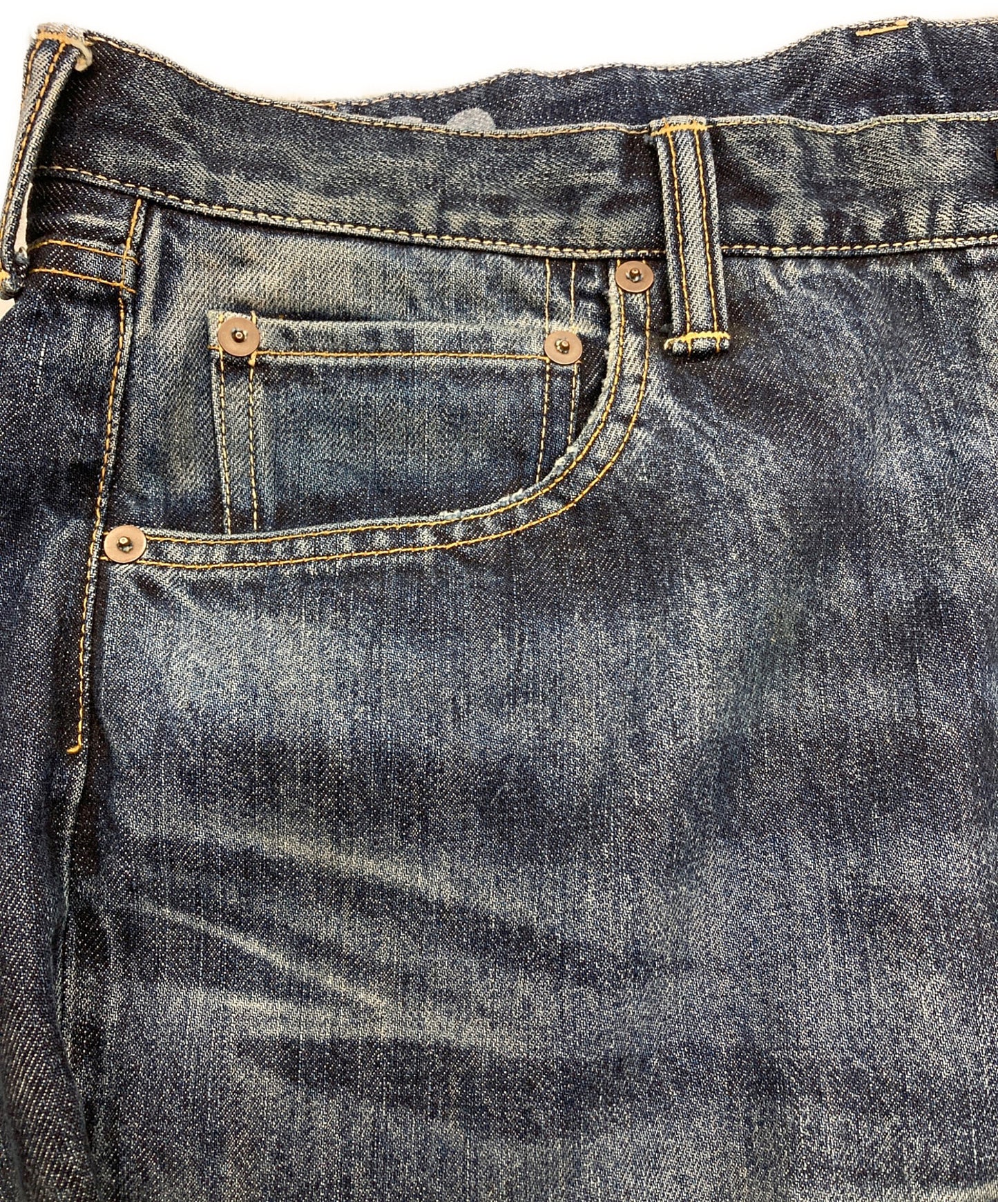 [Pre-owned] VISVIM SOCIAL SCULPTURE 01 EX WD DAMAGED-42 Social Sculpture 01 Extra Wide Damaged 42 0125105005010
