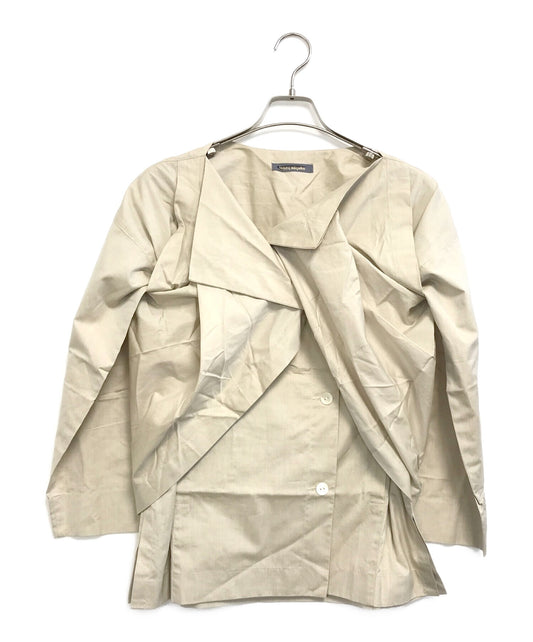 [Pre-owned] ISSEY MIYAKE twisted deformation jacket JG11069