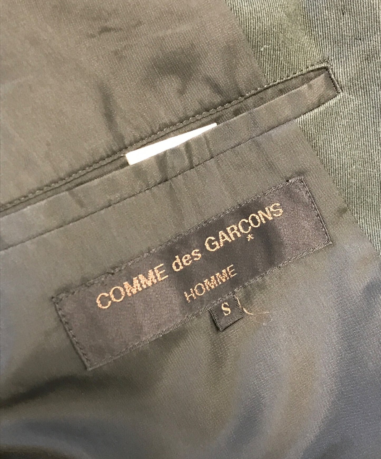[Pre-owned] COMME des GARCONS HOMME Cotton Rayon 2B Jacket HJ-05019S