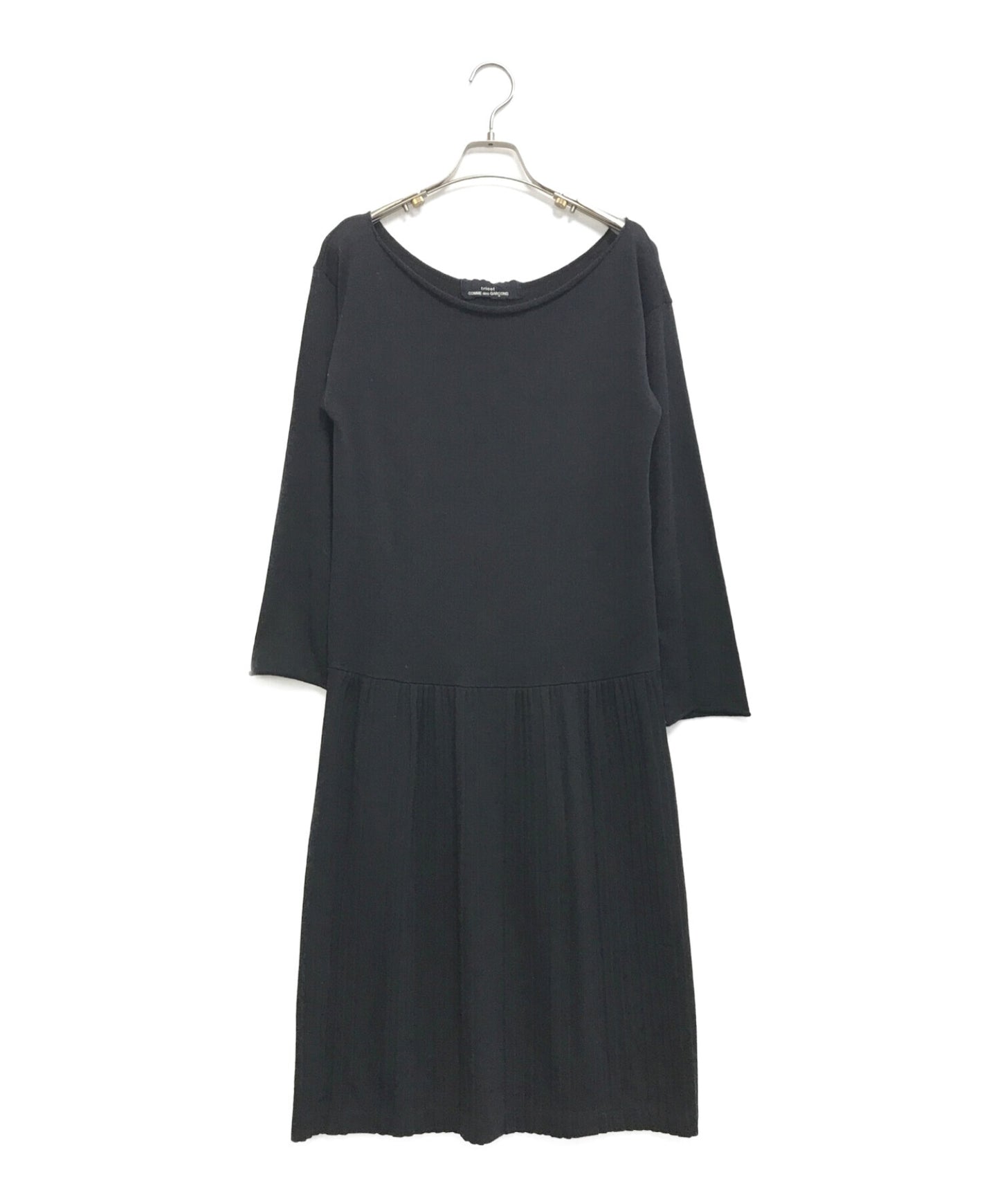 [Pre-owned] tricot COMME des GARCONS Pleats Switch Knit Dress