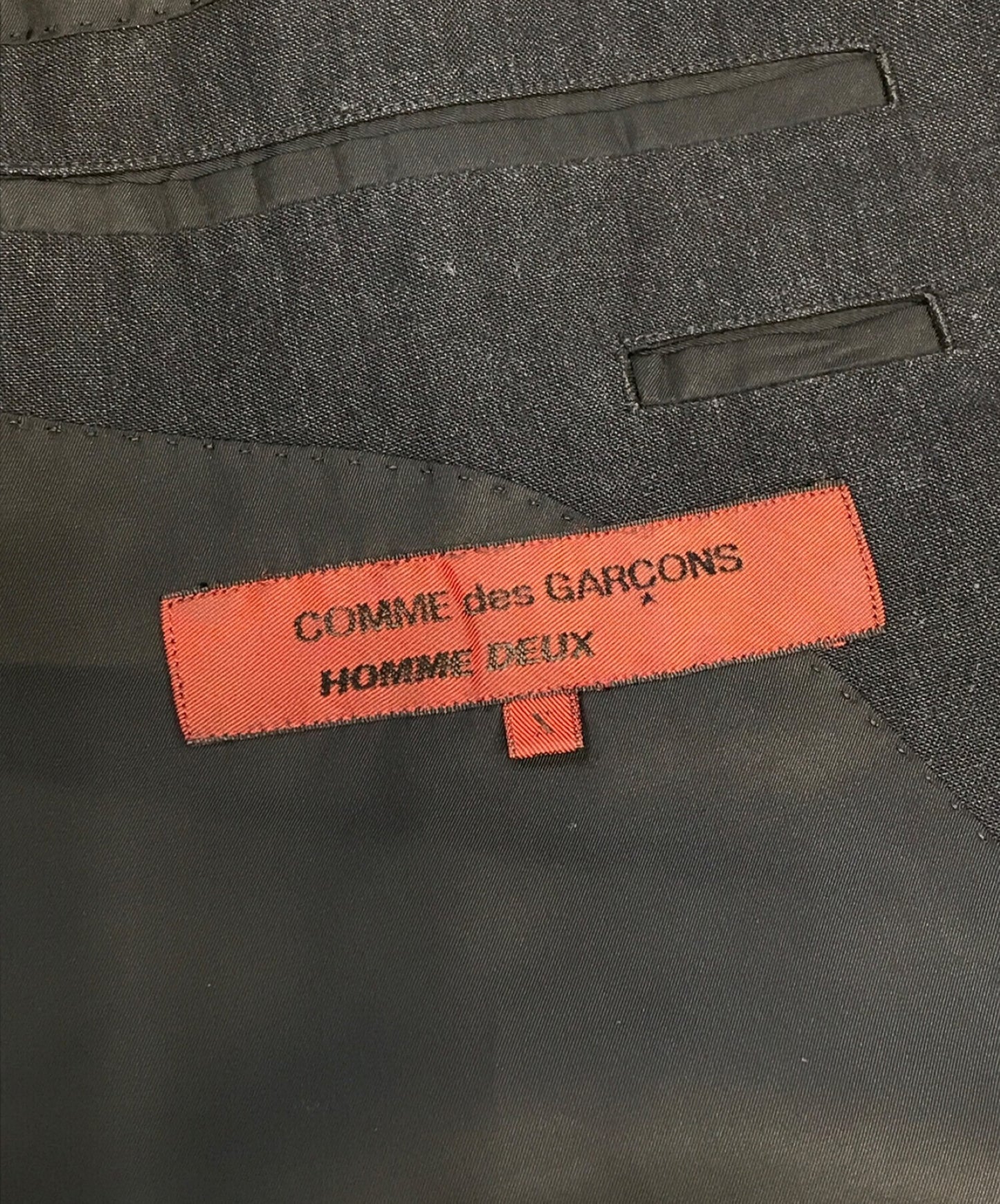 [Pre-owned] COMME des GARCONS HOMME DEUX suit that can be worn as a set-up DJ-91022X
