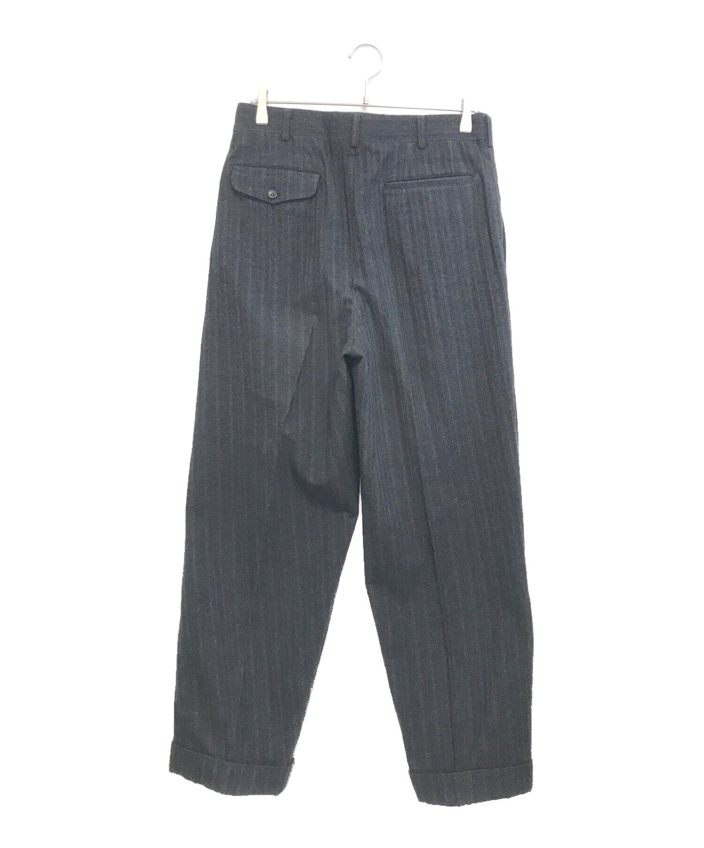 [Pre-owned] COMME des GARCONS HOMME Two-tuck wool slacks HP-04042M