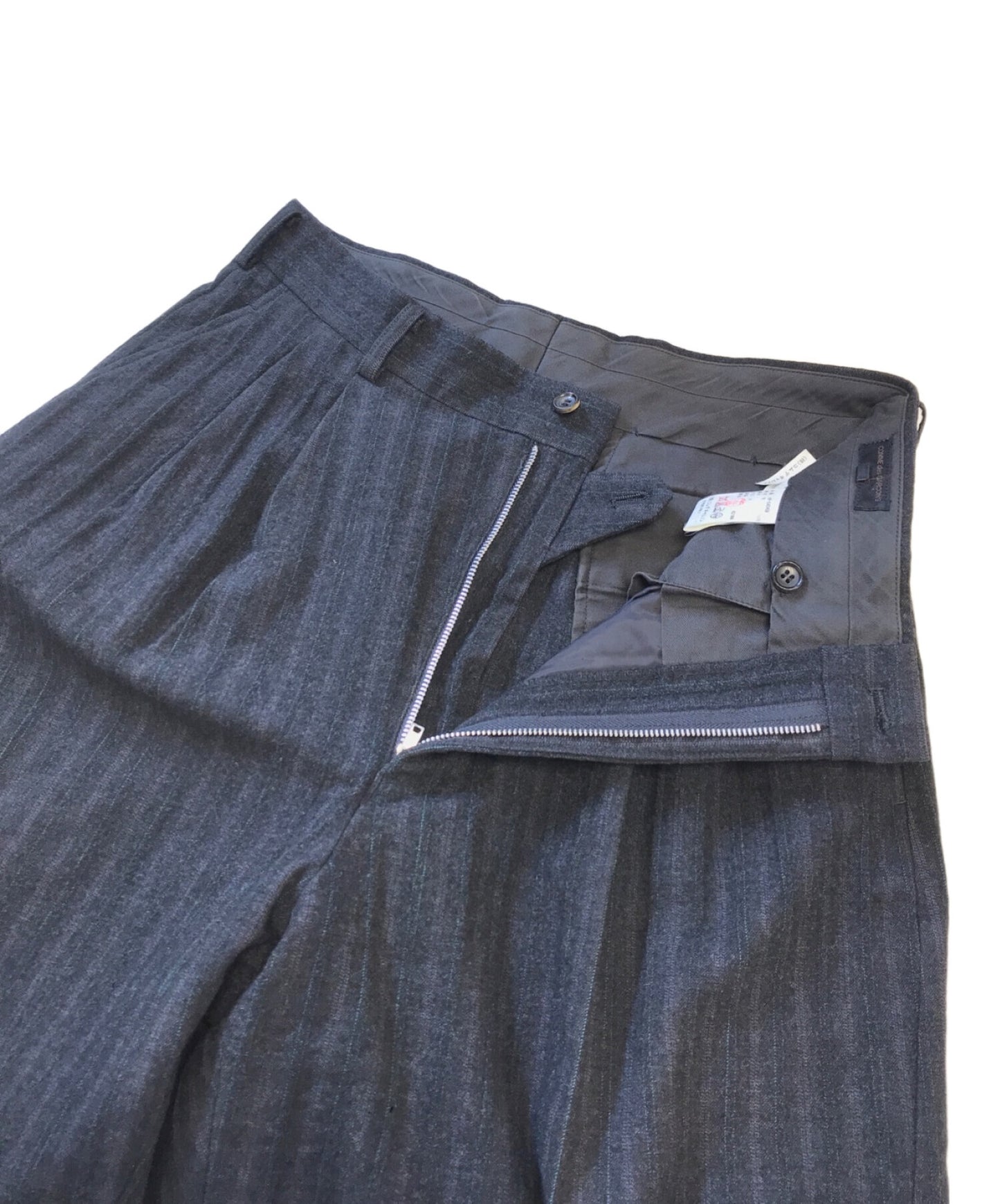 [Pre-owned] COMME des GARCONS HOMME Two-tuck wool slacks HP-04042M