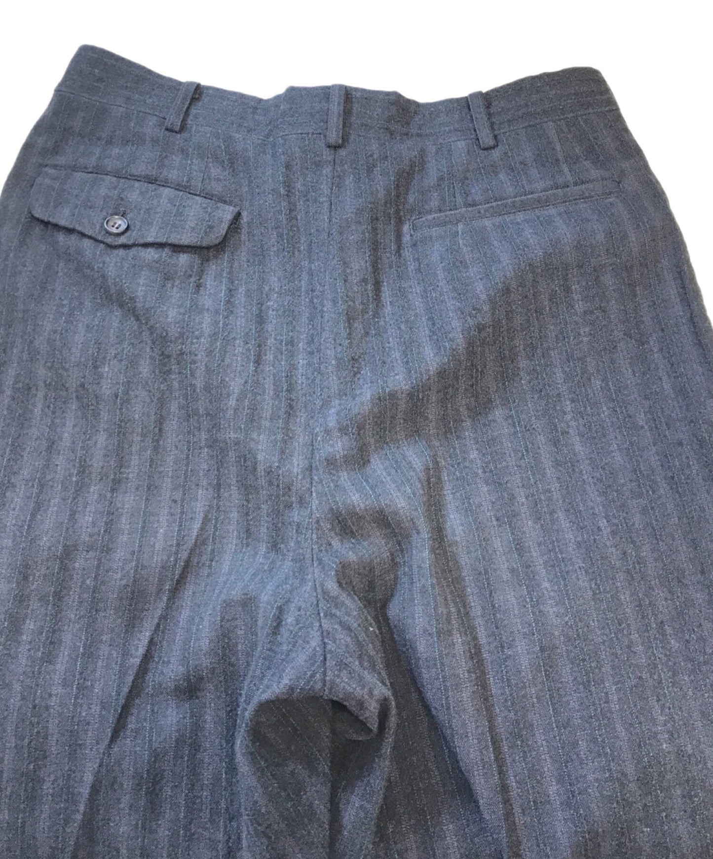 [Pre-owned] COMME des GARCONS HOMME Two-tuck wool slacks HP-04042M