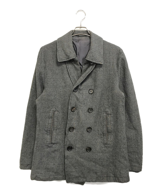 [Pre-owned] COMME des GARCONS HOMME Wool Shrinkable P Coat HL-C002