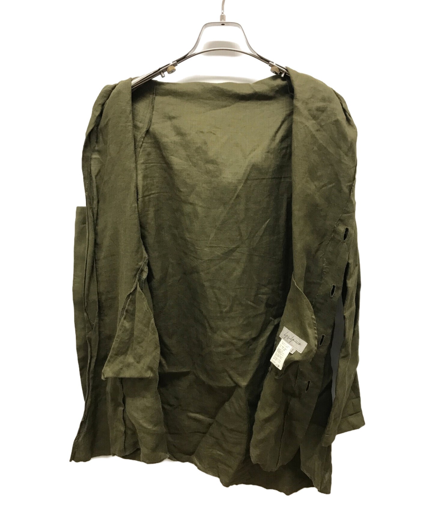 [Pre-owned] YOHJI YAMAMOTO linen jacket FB-J35-320