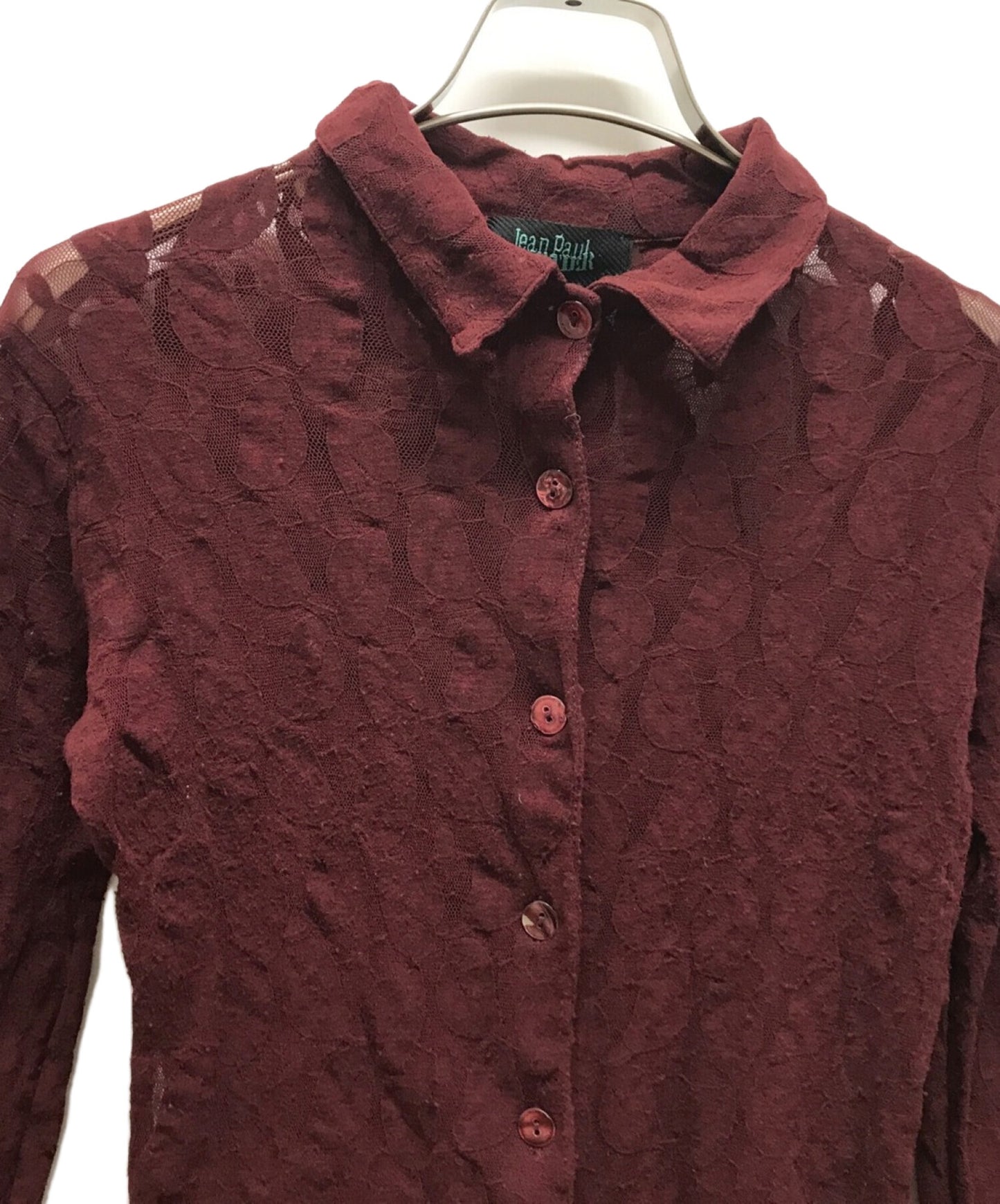 [Pre-owned] Jean Paul Gaultier FEMME lace shirt