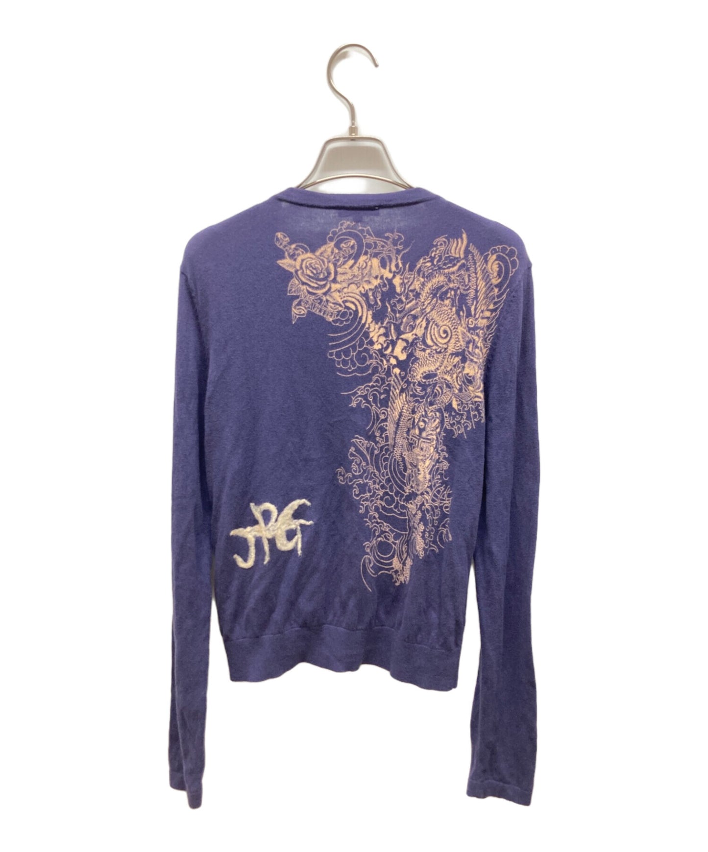 [Pre-owned] Jean Paul GAULTIER Dragon Flower Cardigan