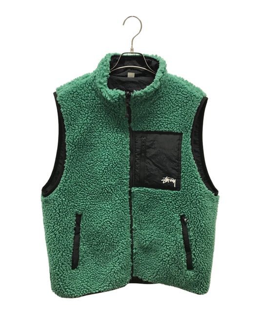 [Pre-owned] stussy Fleece Reversible Vest 118528