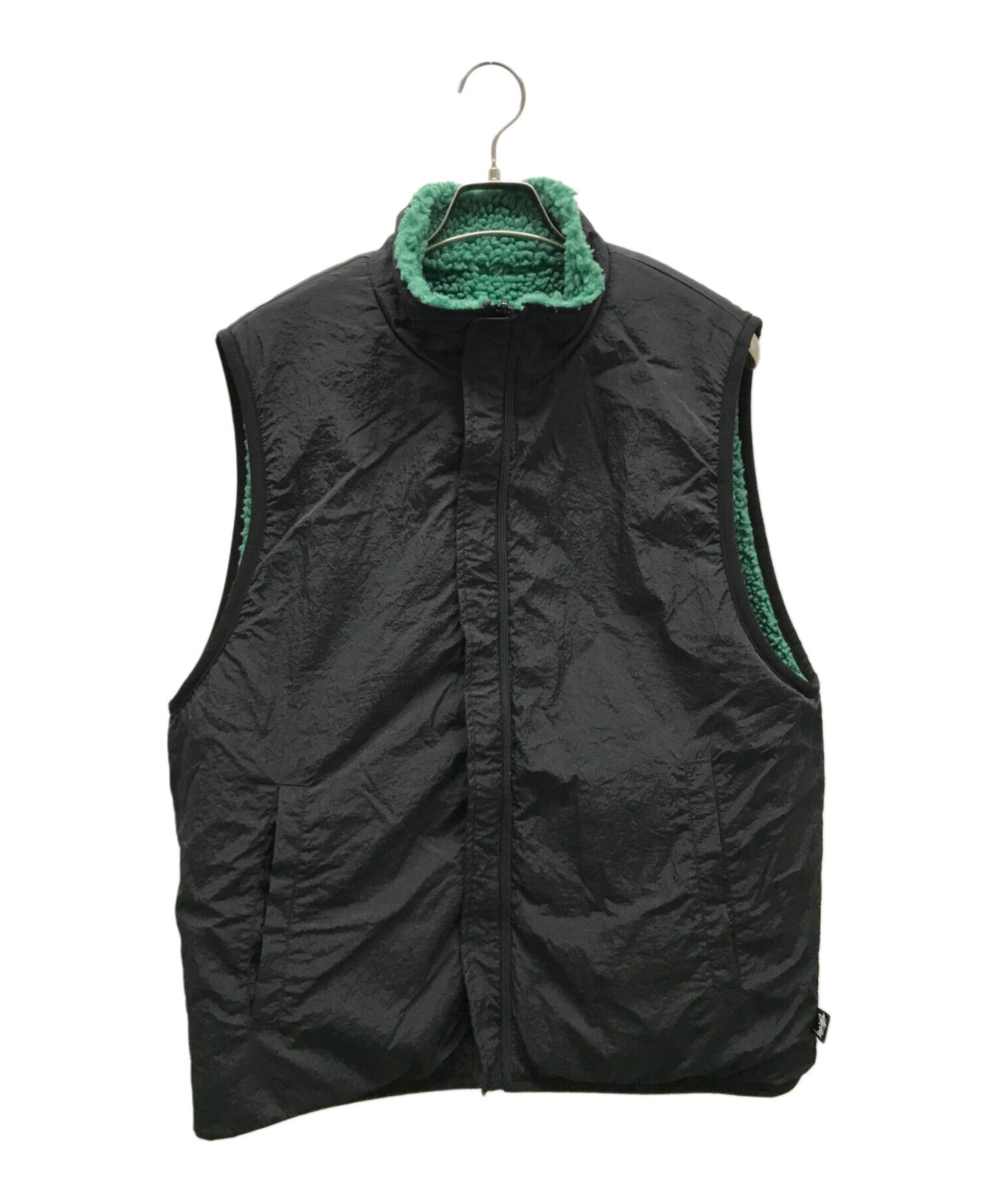 [Pre-owned] stussy Fleece Reversible Vest 118528