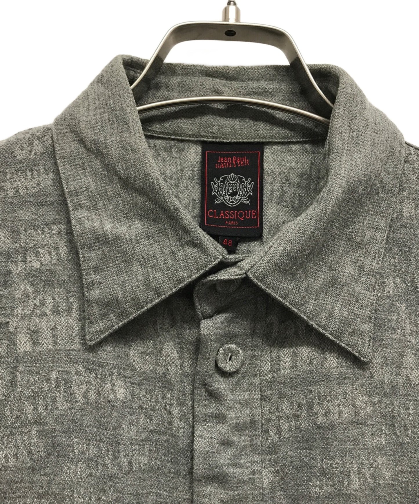 [Pre-owned] Jean Paul GAULTIER CLASSIQUE Logo design wool shirt