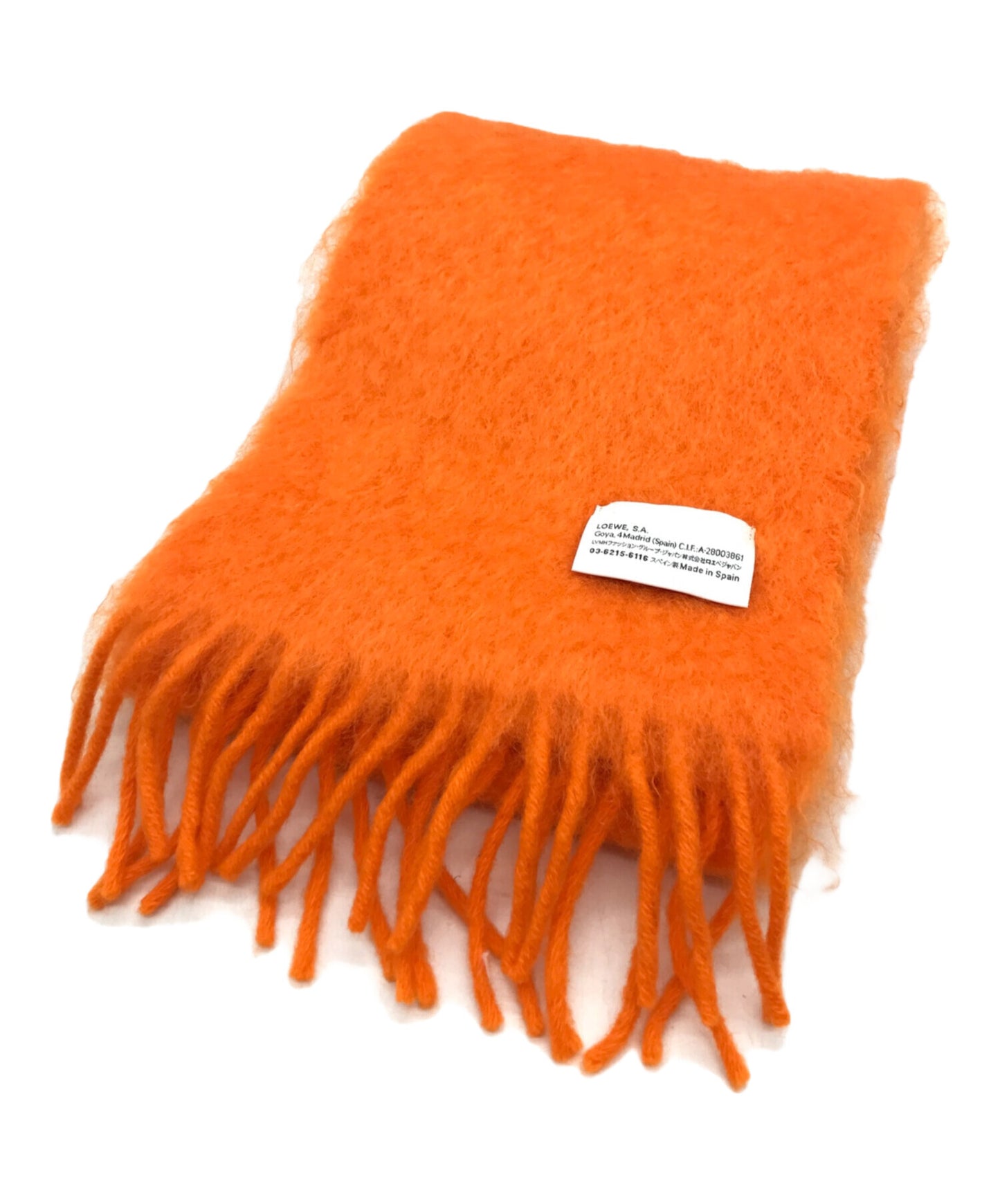 [Pre-owned] LOEWE Mohair-blend scarf