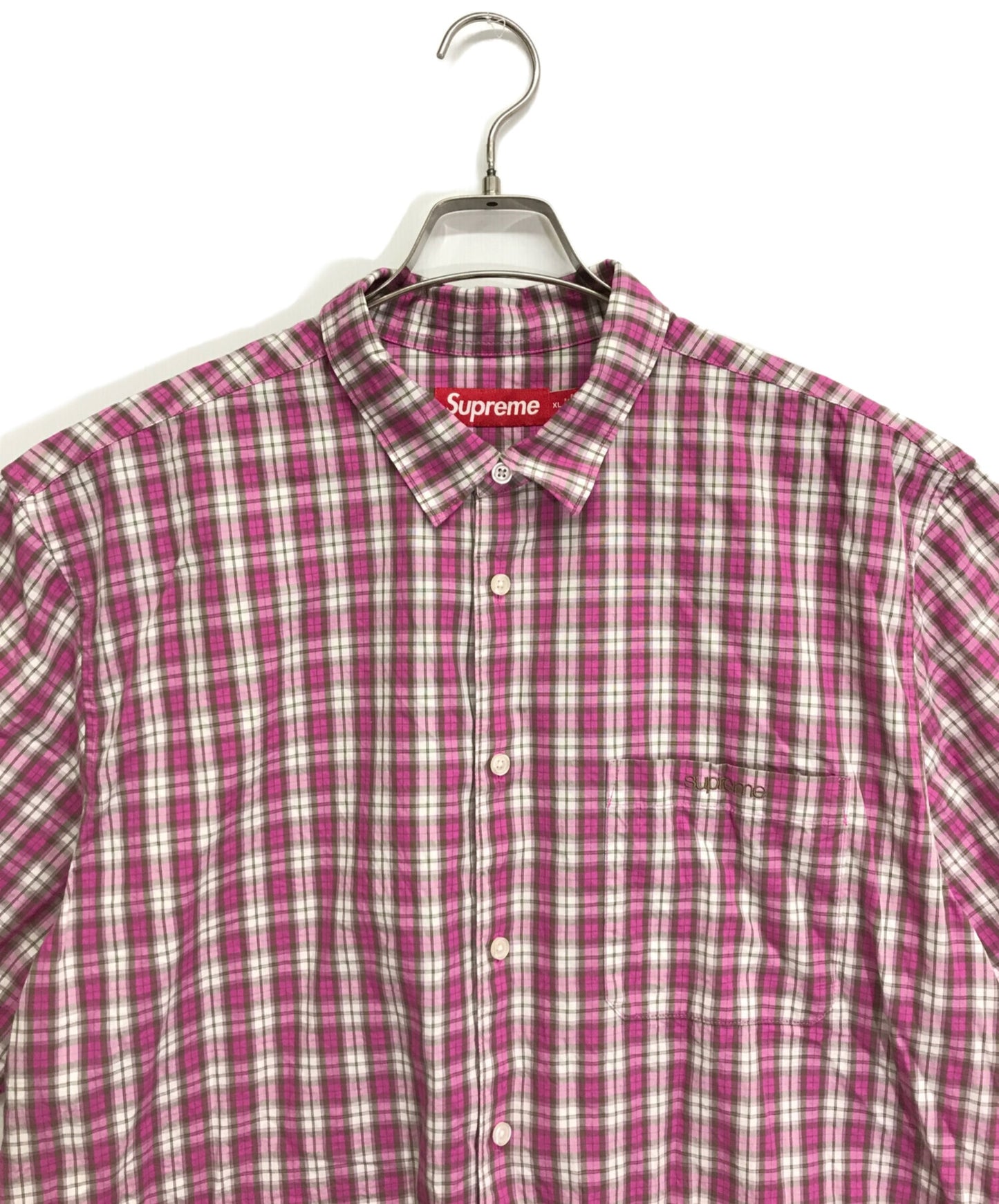 [Pre-owned] SUPREME Mini checkered S/S