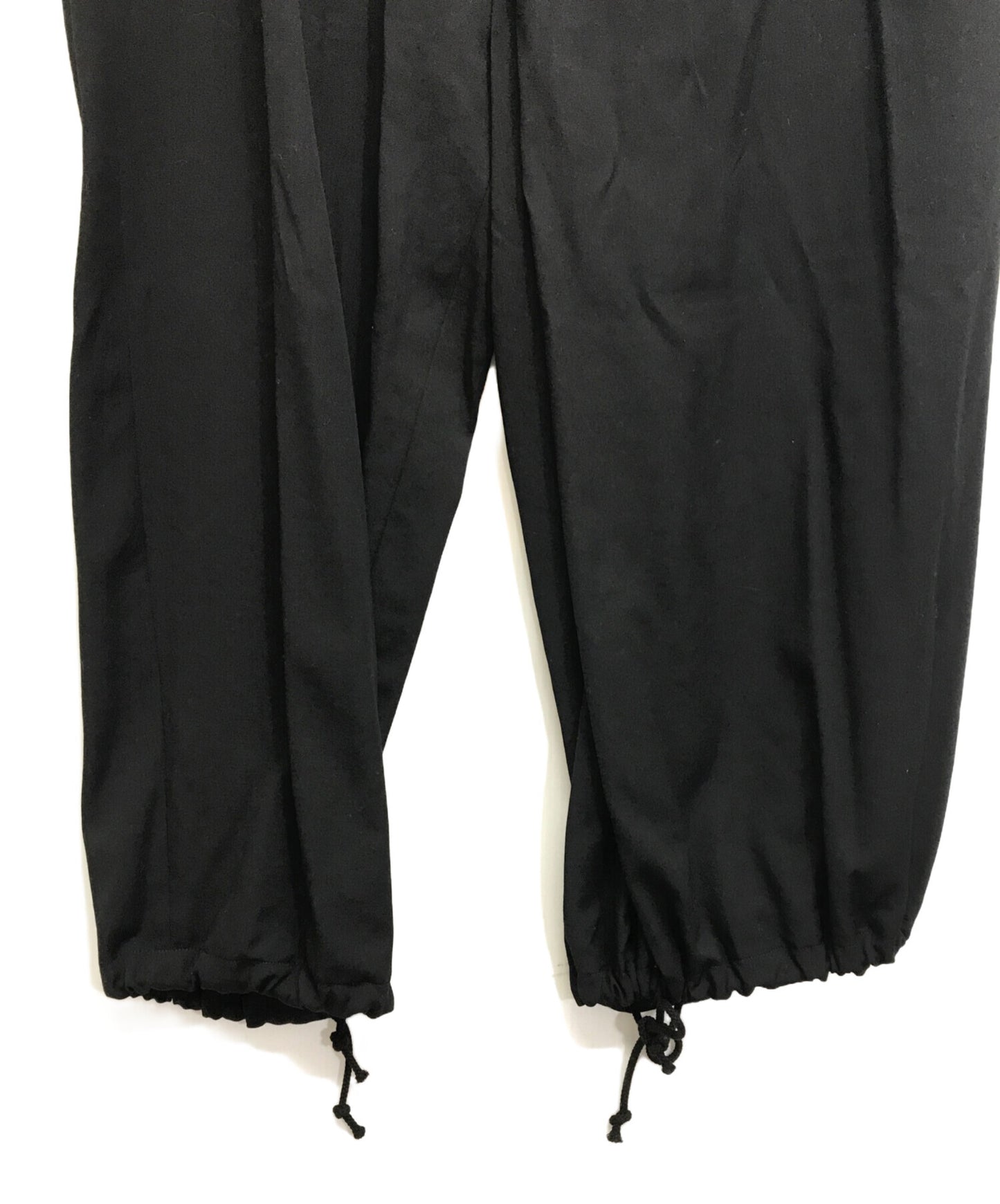 [Pre-owned] Yohji Yamamoto pour homme W/GABARDINE LEFT TUCK PANTS he-p14-100