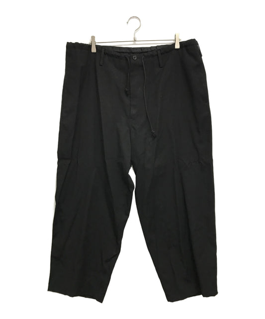 [Pre-owned] Yohji Yamamoto pour homme WOOL GABARDINE CLASSIC THICK STRING PANTS he-p13-100