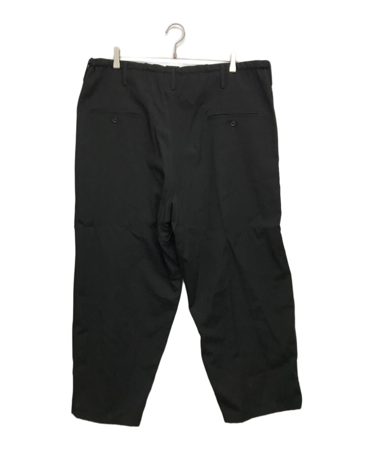 [Pre-owned] Yohji Yamamoto pour homme WOOL GABARDINE CLASSIC THICK STRING PANTS he-p13-100