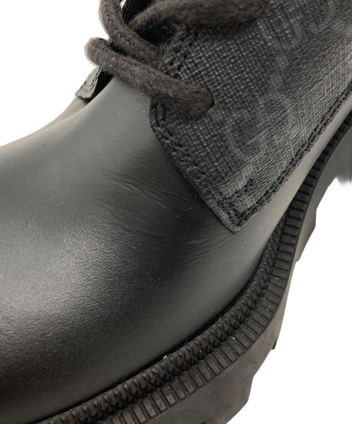 [Pre-owned] GUCCI GG Supreme Ankle Boots 659691