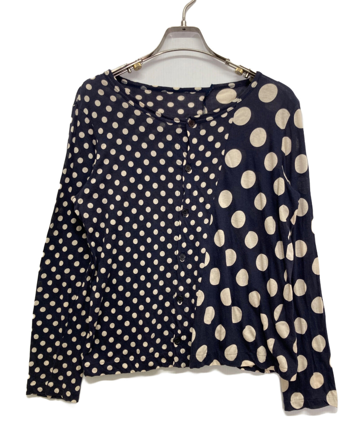 [Pre-owned] Y's Dot Pattern Switched Cardigan YM-T74-073