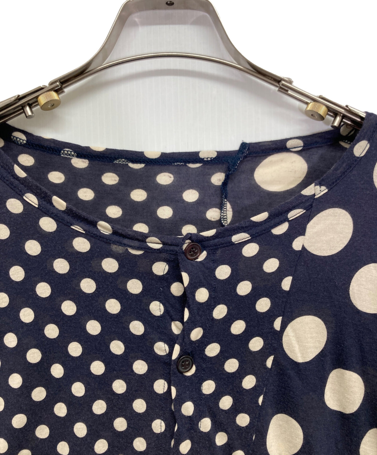 [Pre-owned] Y's Dot Pattern Switched Cardigan YM-T74-073