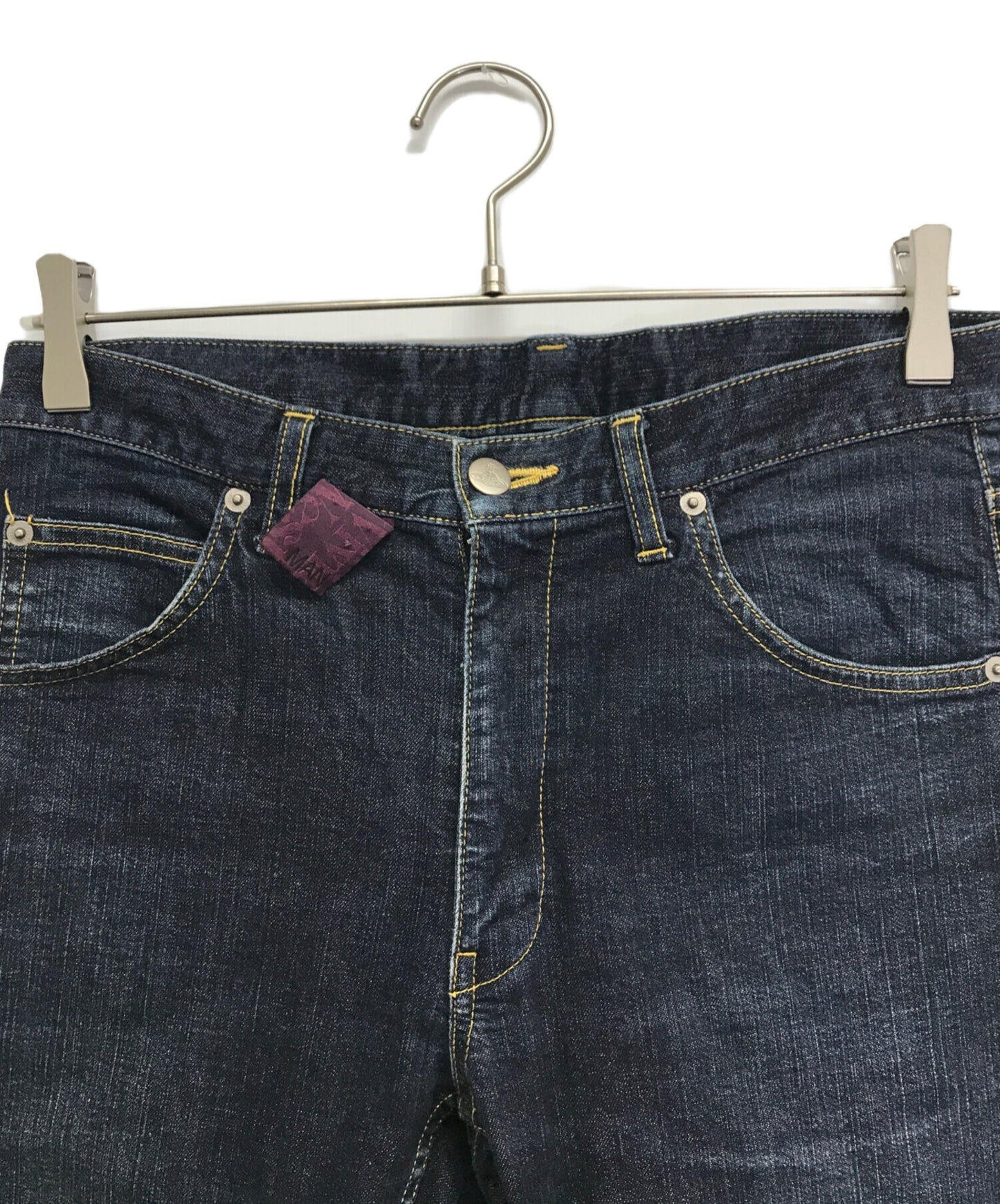 [Pre-owned] Vivienne Westwood man Orb design skinny denim pants