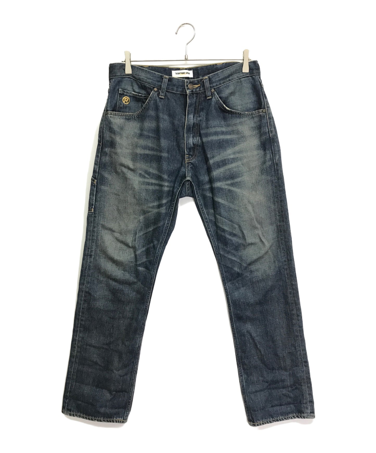 [Pre-owned] A BATHING APE denim pants