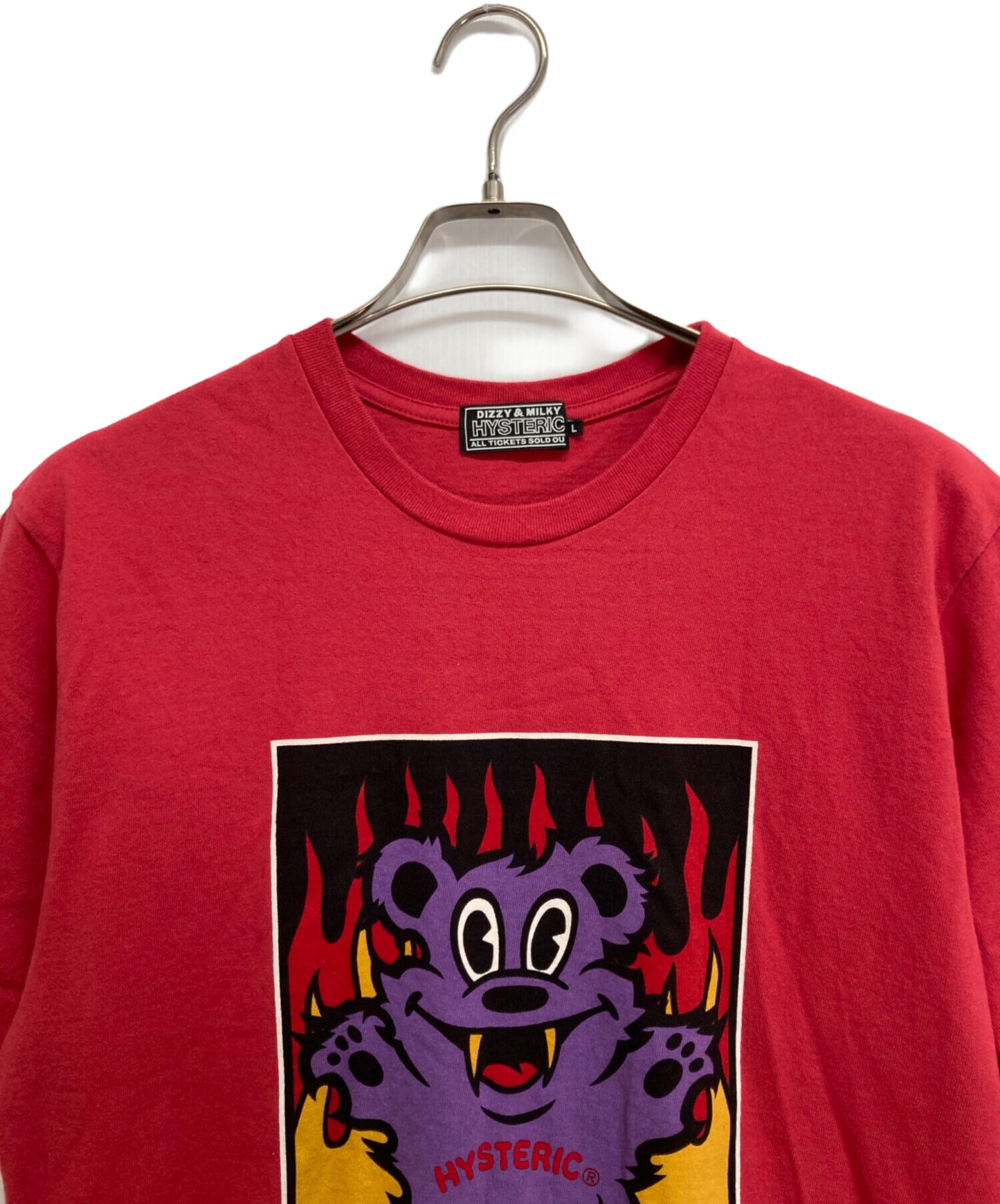 [Pre-owned] Hysteric Glamour FIRE BEAR 02243CT06