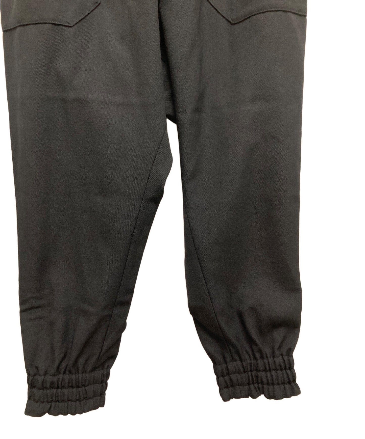 [Pre-owned] YOHJI YAMAMOTO Wool gabardine wide silhouette pants with hem zipper F0-P60-101