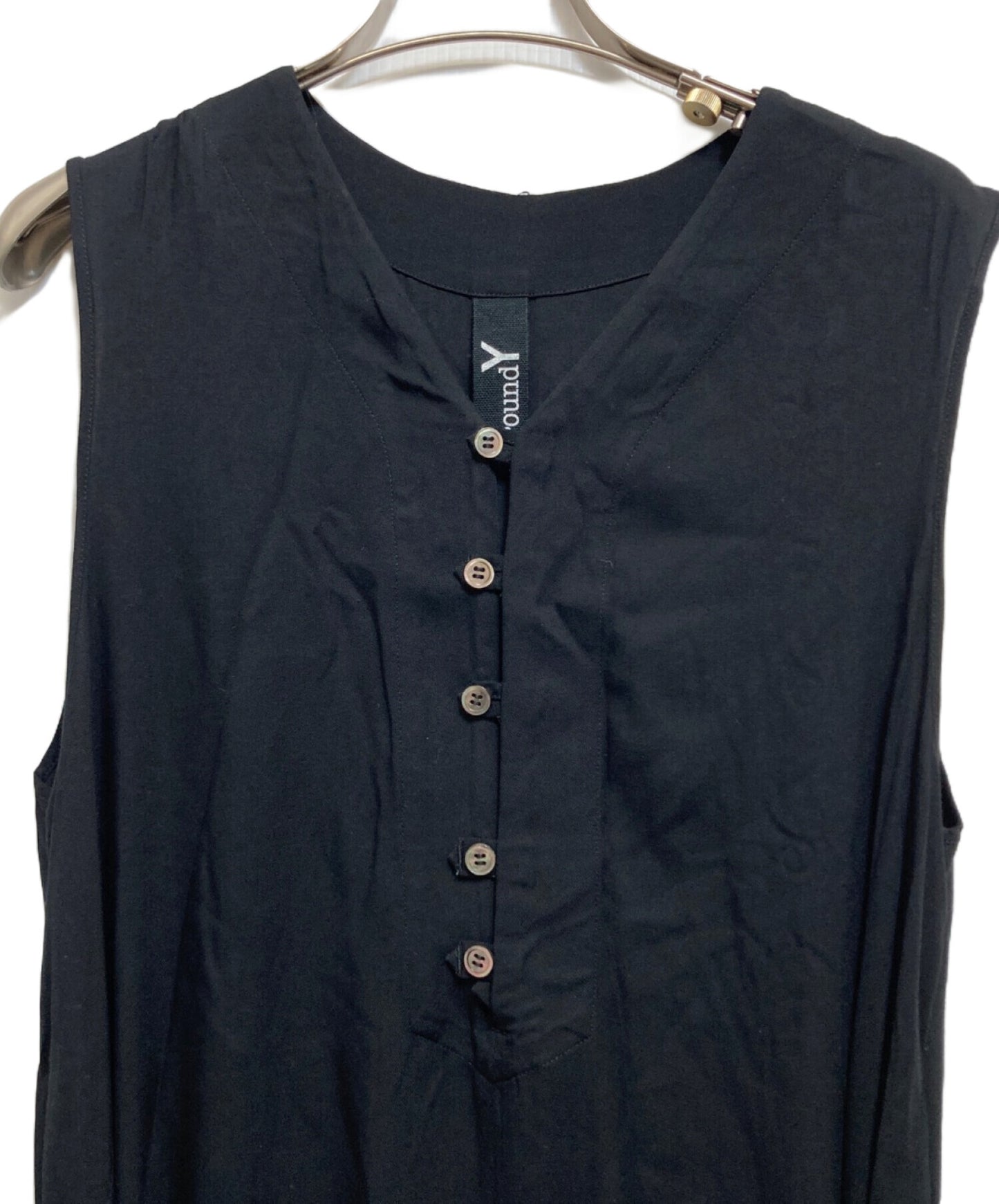 [Pre-owned] GROUND Y Sleeveless dress GD-D12-203